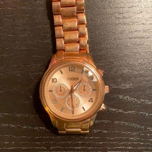 Rose Gold Watch